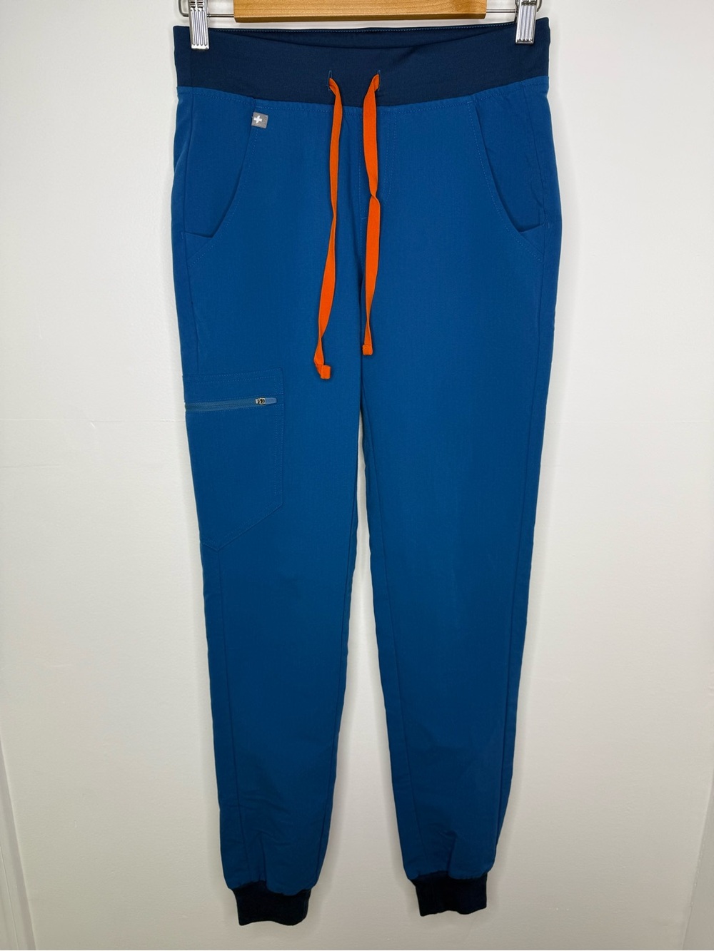 FIGS Zamora Deep Reef Blue Jogger Scrub Pants
